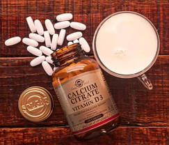 Кальцій цитрат Д3 Solgar Calcium Citrate with vit D3 120 таб, фото 4