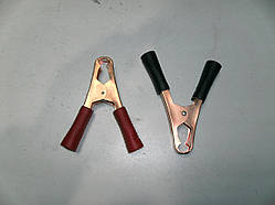 Затиск електричний (крокодил) L - 110 мм. комплект 2шт