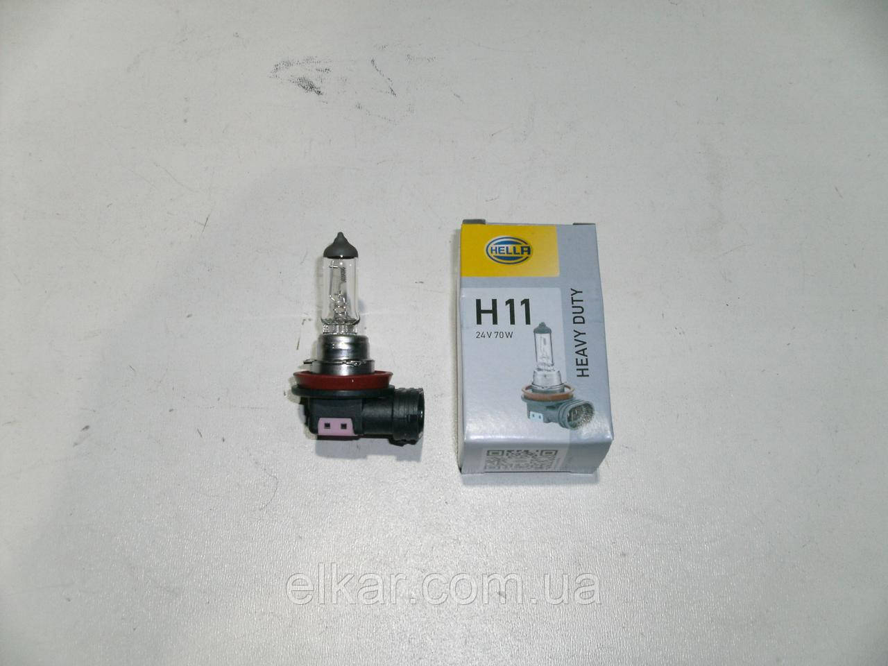 Лампа галогена АКГ24-70 Н11 (HELLA) 8GH008358241, фото 1