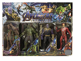 Набір героїв Месники Avengers 4 шт 8893 3 різновиди