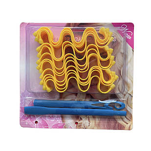 Бігуді для волосся Water Corrugated Rollers MD-011 12шт