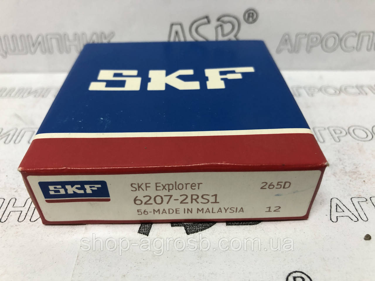 Підшипник SKF 6207-2RS1, 180207