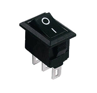 KCD1-102 B / B Перемикач 1 клав. (Чорний) TNSy
