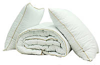 Набор двуспальное одеяло + 2 подушки 70х70 белый "Eco-1" 2-сп