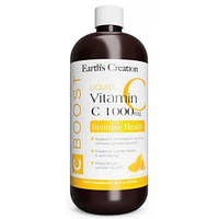 Рідкий вітамін С earth's Creation Liquid Vitamin C (USA) 474 ml