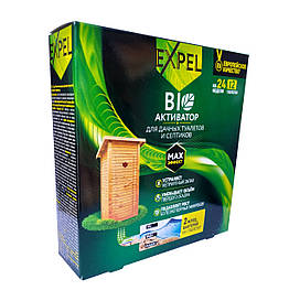 Біоактиватор бактерії в таблетках Expel для септиків, вигрібних ям і дачних туалетів 12 табл