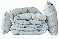 Двуспальное одеяло + 2 подушки 70х70 набор "Eco-Перо" 2-сп.