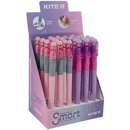 Ручка гелева "пиши-стирай" Smart 3, синя, фото 2