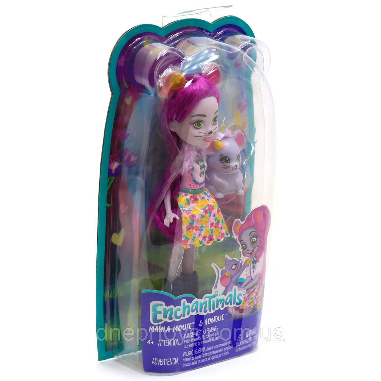 Набір лялька Enchantimals Мишка Майла (FXM76)