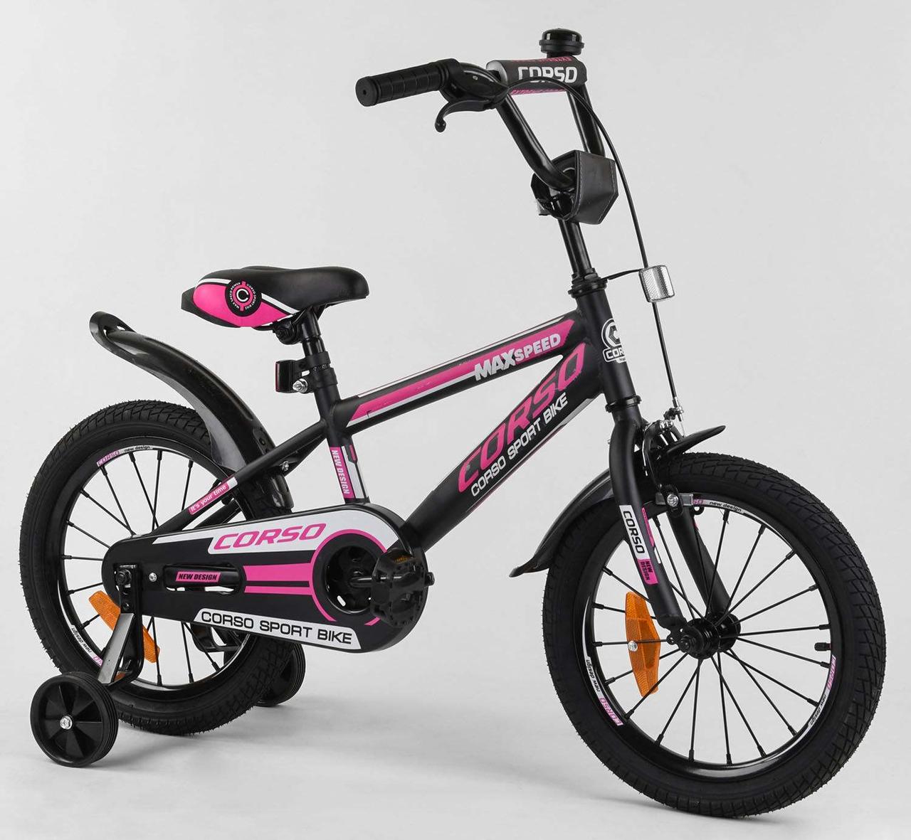 Велосипед дитячий CORSO MAXSPEED 16" ST-16864