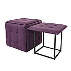 Пуф "Куб" 5 в1 (фіолет) (), фото 2