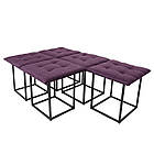 Пуф "Куб" 5 в1 (фіолет) (), фото 3