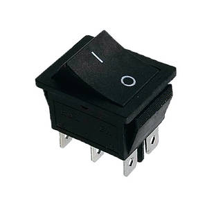KCD1-1-202 B / B Перемикач 1 клав. (Чорний) TNSy