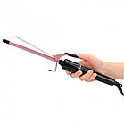 Плойка для афрокудрів Geemy GM 2825 / Щипці для накрутки кучерів та локонів / Афро плойка для волосся, фото 9