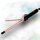 Плойка для афрокудрів Geemy GM 2825 / Щипці для накрутки кучерів та локонів / Афро плойка для волосся, фото 7