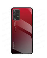 Чохол Gradient для Samsung Galaxy A72 / A725F red-black