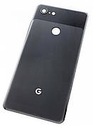Задня кришка для Google Pixel 3 XL, чорна, Just Black, оригінал