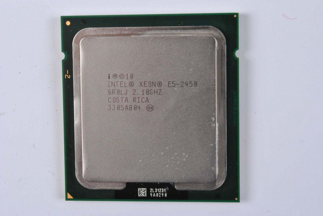 Процесор Intel Xeon E5-2450, 8 ядер 16 потоків, s1356, Б/В
