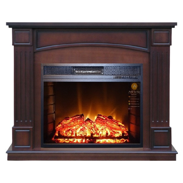 Камінокомплект ArtiFlame BOSTON AF26 МАХАГОН КОРИЧНЕВИЙ АНТИК