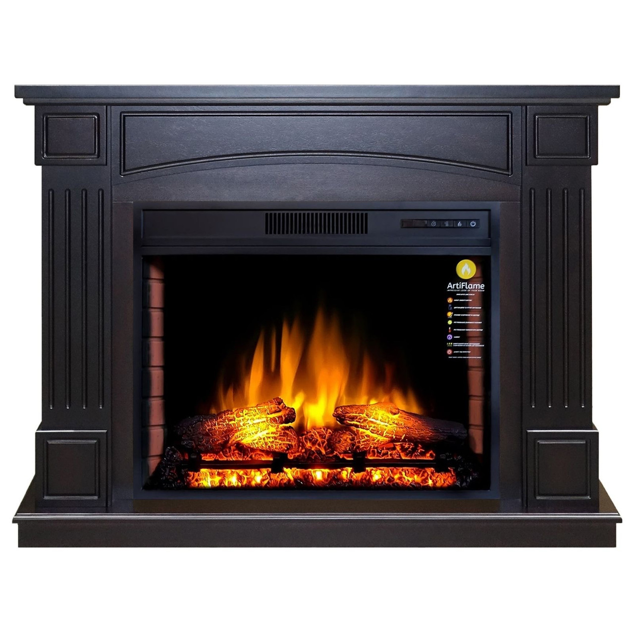 Камінокомплект ArtiFlame BOSTON AF26 ВЕНГЕ