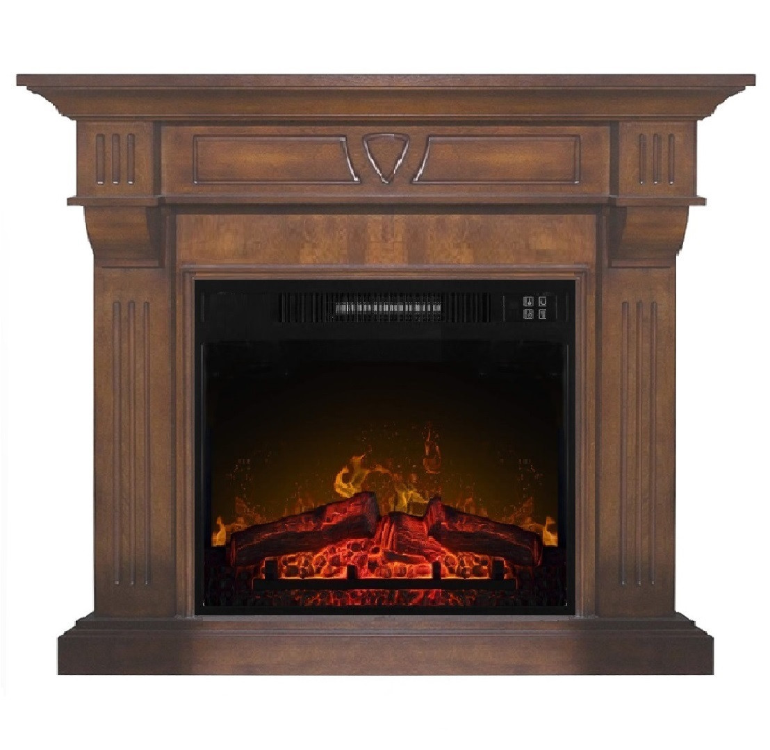 Камінокомплект ArtiFlame BEETHOVEN AF23 МАХАГОН КОРИЧНЕВИЙ АНТИК