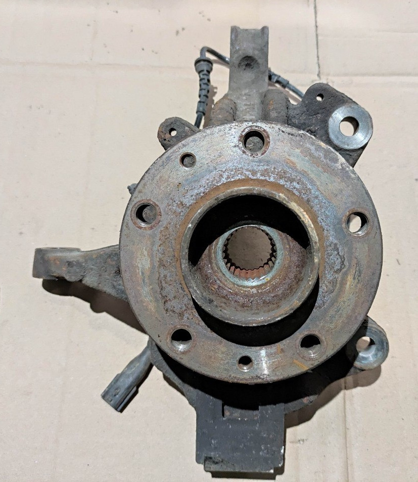 Поворотний кулак правий (ступиця) Renault Megane 3, 2008-2016, 400140080R (Б/У), фото 1