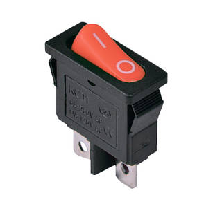 KCD1-12-101 R / B Перемикач 1 клав. (Червона овальна клавіша) TNSy