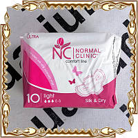 Прокладки Normal Clinic Ultra Silk&Dry Light 240 мм. 3 кап./10 шт. NCF03B № 302857