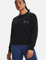 Джемпер Rival Fleece Mesh Crew 1365847-001 Under Armour S Черный