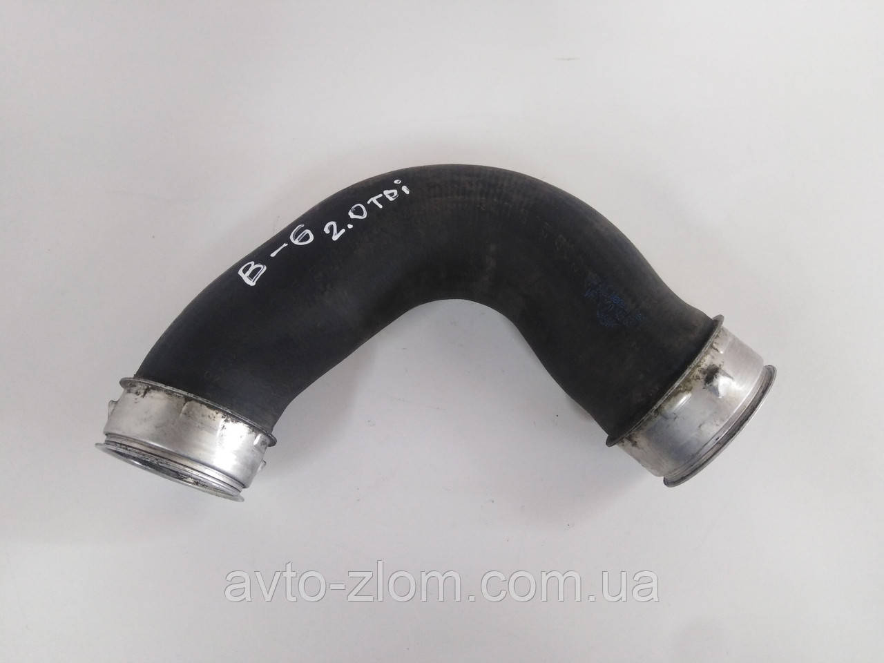 Патрубок інтеркулера Volkswagen Passat B6, Golf 5, Touran, Skoda Octavia 2,0 TDI. 3C0145834F., фото 1