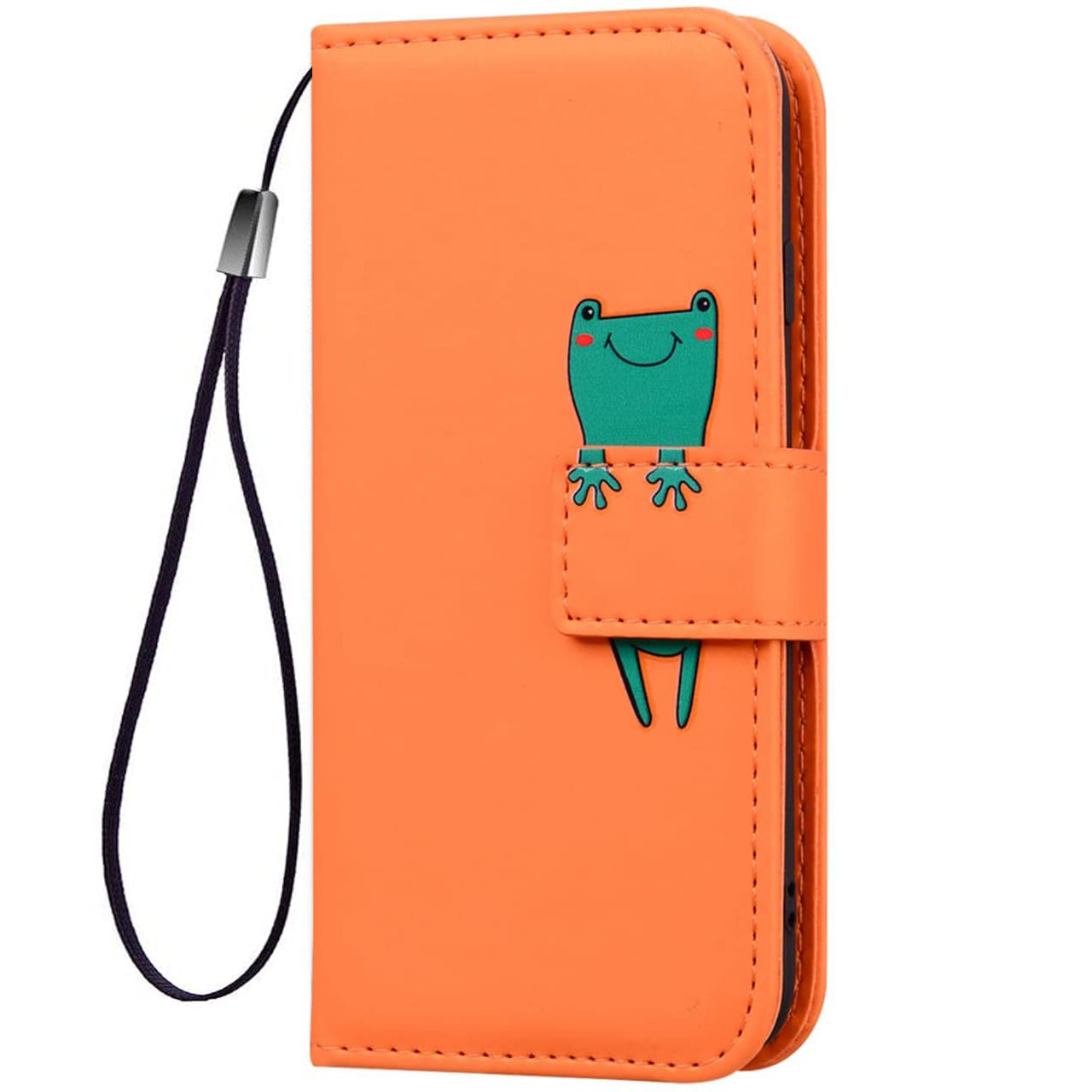 Чохол-книжка Animal Wallet для Xiaomi Redmi Note 9T Frog