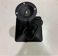 Барний стілець Torino Bar 4-BK-Base велюр зелений В-1036, чорна квадратна опора, регулювання висоти, фото 9