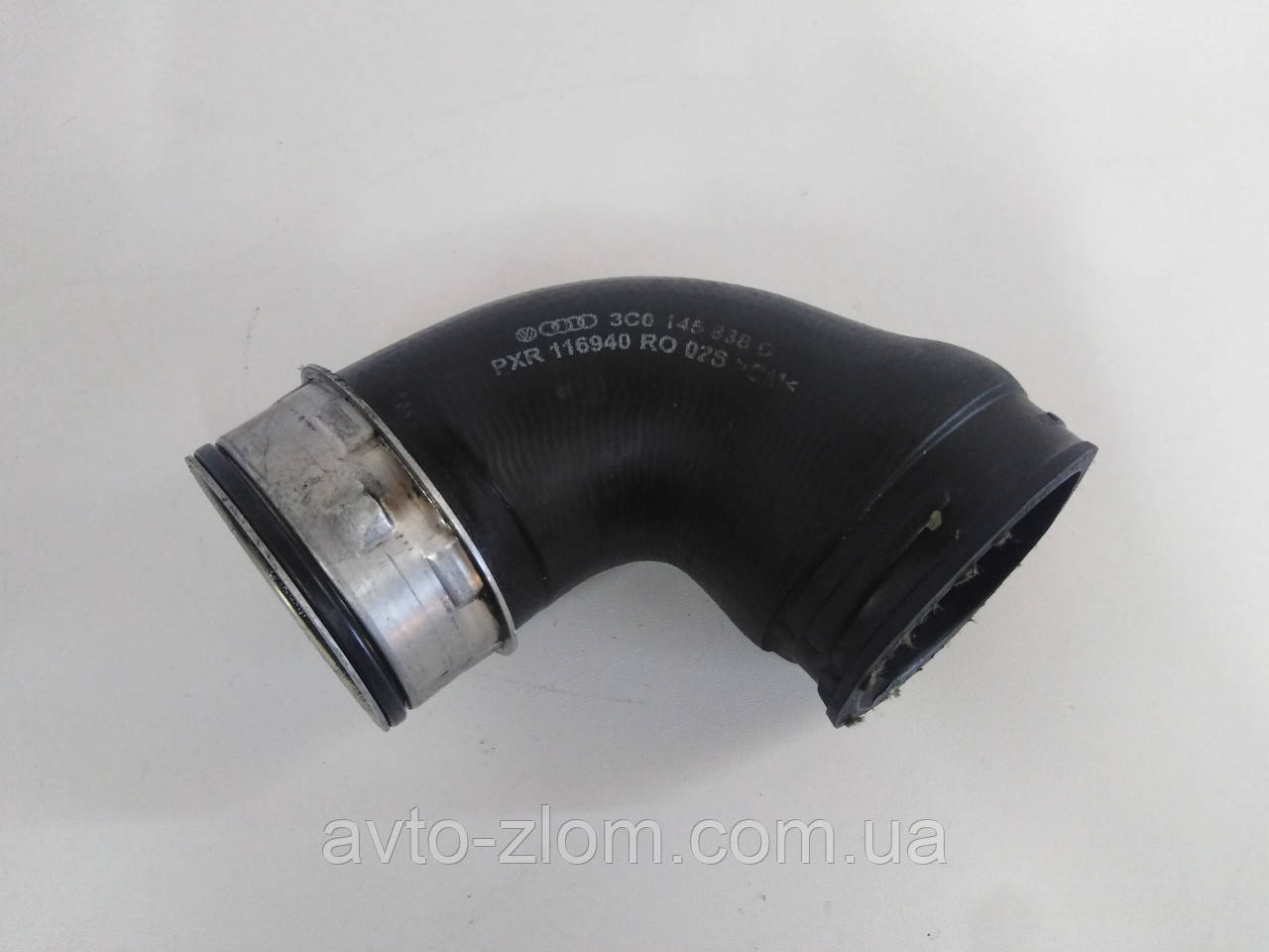Патрубок інтеркулера Volkswagen Caddy, Golf 5, Passat B6, Touran 1,9 — 2,0 TDI. 3C0145838D., фото 1