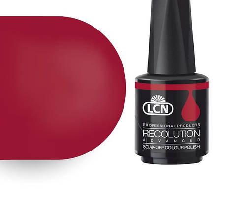 Гель-лак LCN Recolution UV-Colour Polish 10 мл Dark red new, фото 1