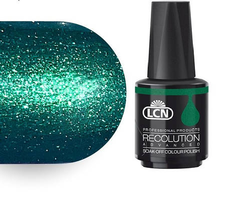 Гель-лак LCN Recolution UV-Colour Polish 10 мл Green smaragd, фото 1