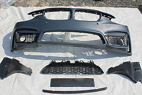 Бампер передній (стиль М3) BMW F30 2012-2019 під протитуманні фари