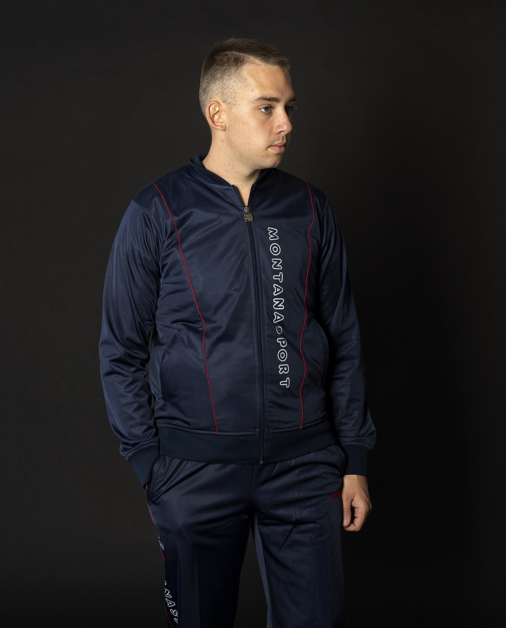 Чоловічий спортивний костюм монтана синій Вінтаж 90-х Montana sport Туреччина Спортивні костюми великі розміри