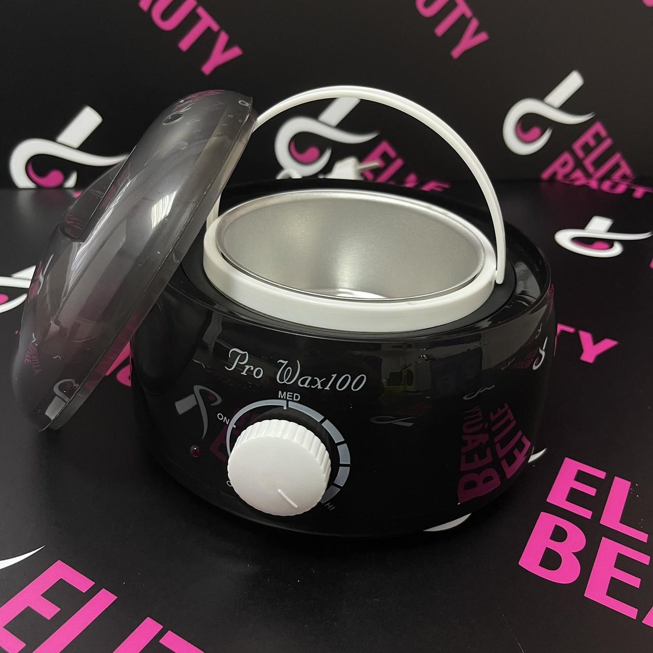 Баночний воскоплав чорний Pro Wax 100