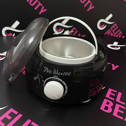 Баночний воскоплав чорний Pro Wax 100, фото 1