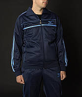 Чоловічий спортивний костюм монтана синій Вінтаж 90-х Montana sport Туреччина Спортивні костюми великі розміри