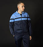 Чоловічий спортивний костюм монтана блакитний Вінтаж 90-х Montana sport Туреччина Спортивні костюми великі розміри, фото 3