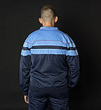 Чоловічий спортивний костюм монтана блакитний Вінтаж 90-х Montana sport Туреччина Спортивні костюми великі розміри, фото 4