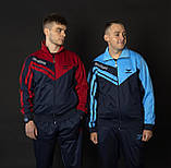 Чоловічий спортивний костюм монтана червоний Вінтаж 90-х Montana sport Туреччина Спортивні костюми великі розміри, фото 6