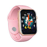 Смартгодинник Z20 рожевий Smart Watch 6 Годинник-смарт Фітнес браслет, фото 3