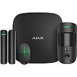 Комплект охоронної сигналізації Ajax StarterKit Cam black, фото 2