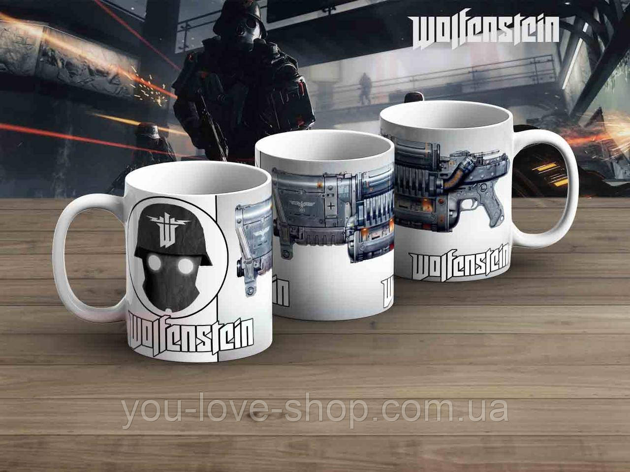 Чашка Wolfenstein "Зброя" Вольфенштейн