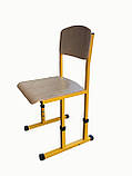 Комплект шкільний регульований НУШ (парта + стілець), фото 3