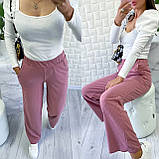 Жіночі штани-кльош рубчик, фото 4