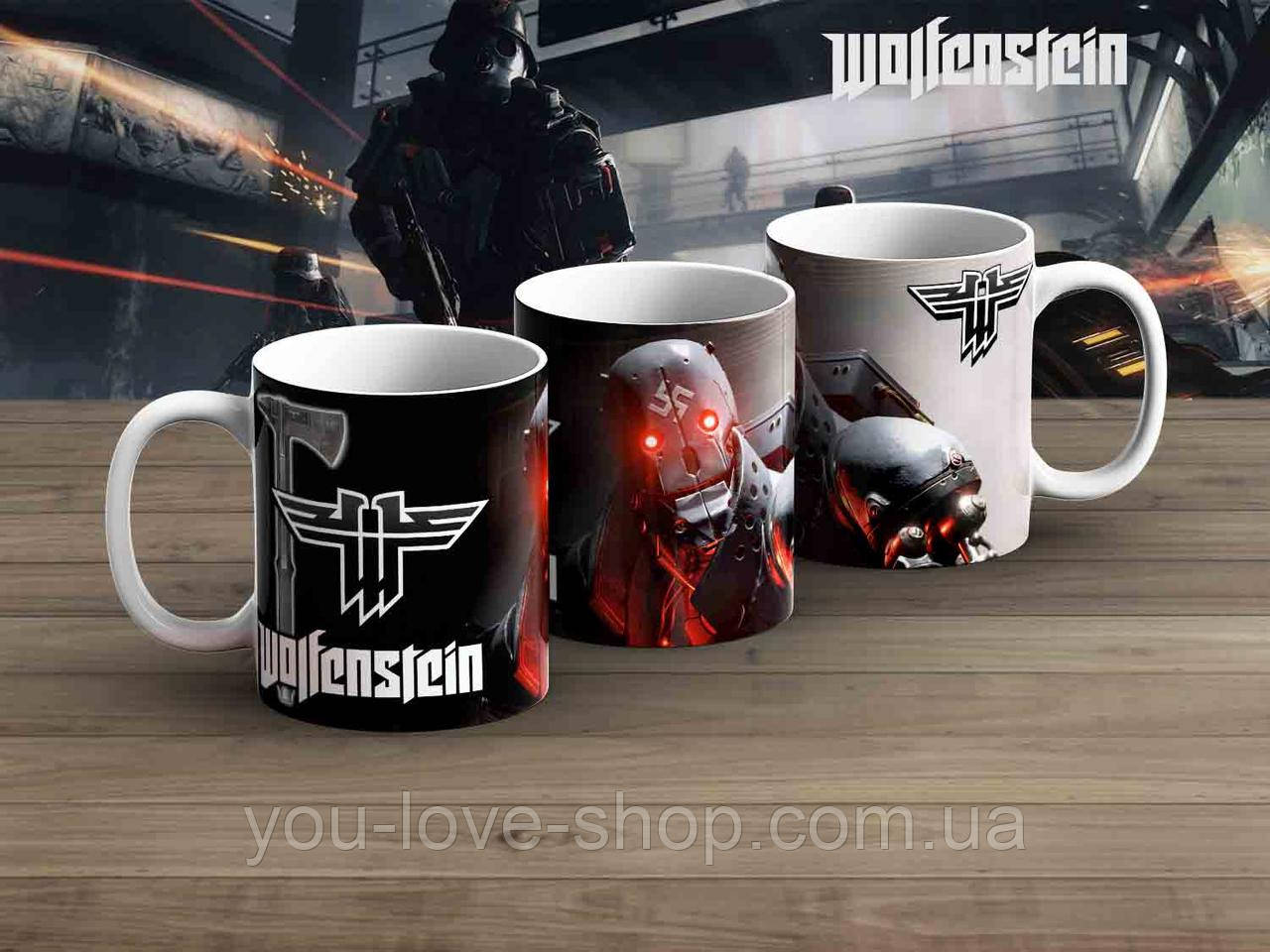 Чашка Wolfenstein "Маска" Вольфенштейн