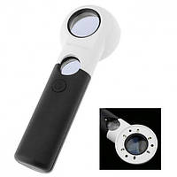 Лупа ручна з підсвіткою CH30-6L